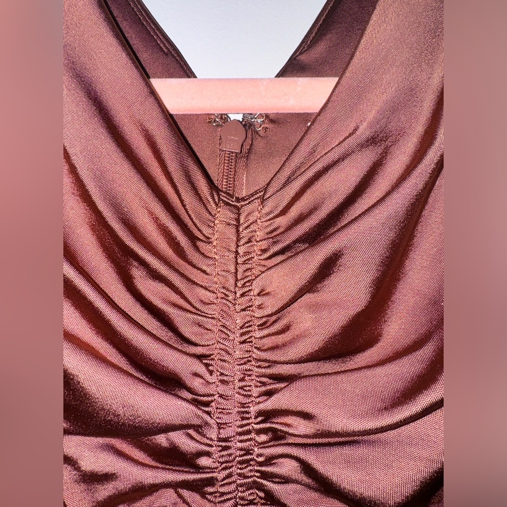 Et Ochs Xavier Ruched Straight Leg Jumpsuit - Picture 8 of 9